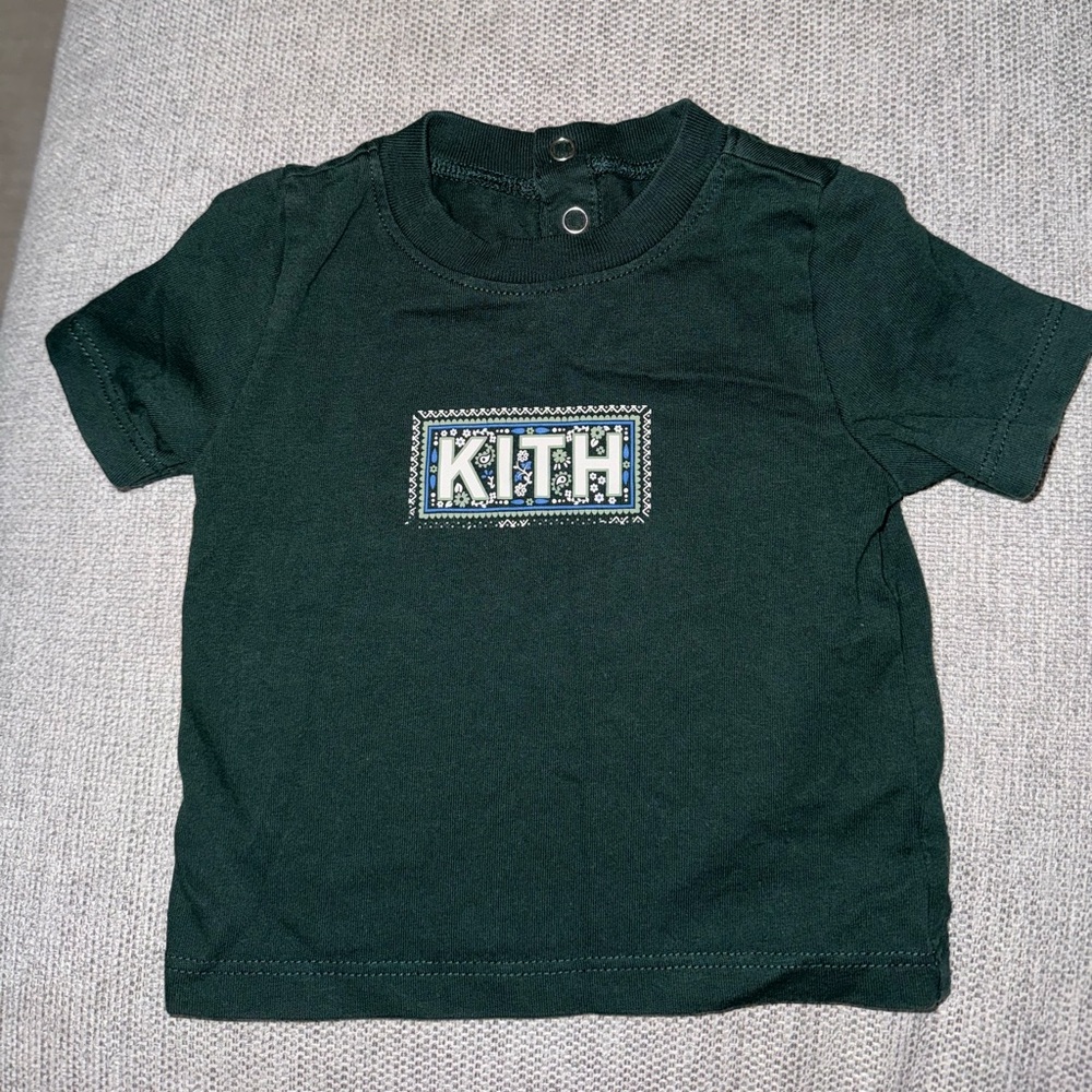 Kith Kids Dark Green T-Shirt